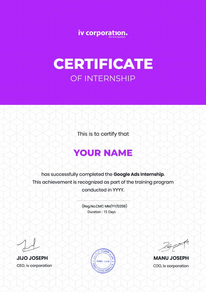 GOOGLR ADS Clear My Course