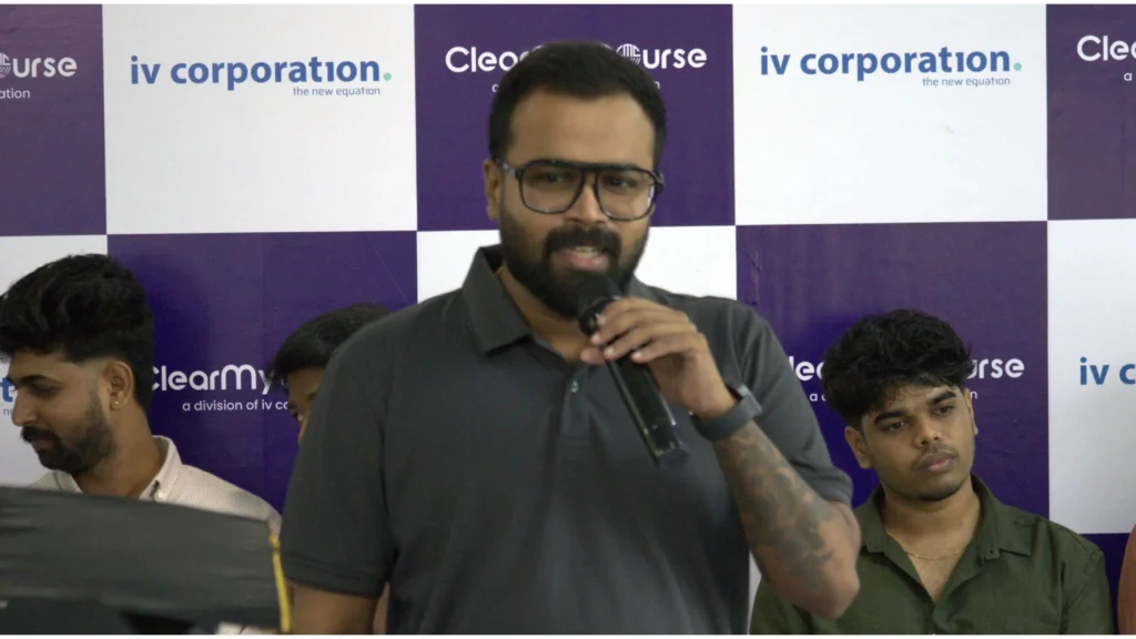 Clear My Course Convocation 2026: Celebrating Kochi's Newest Digital Marketing Graduates 2 akash speech in convocation Clear My Course